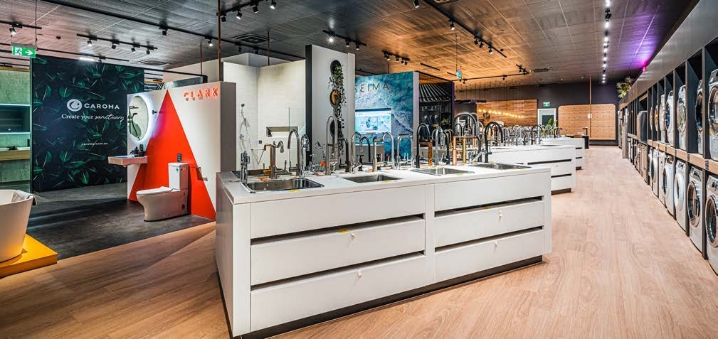 Harvey Norman Commercial Port Melbourne showroom